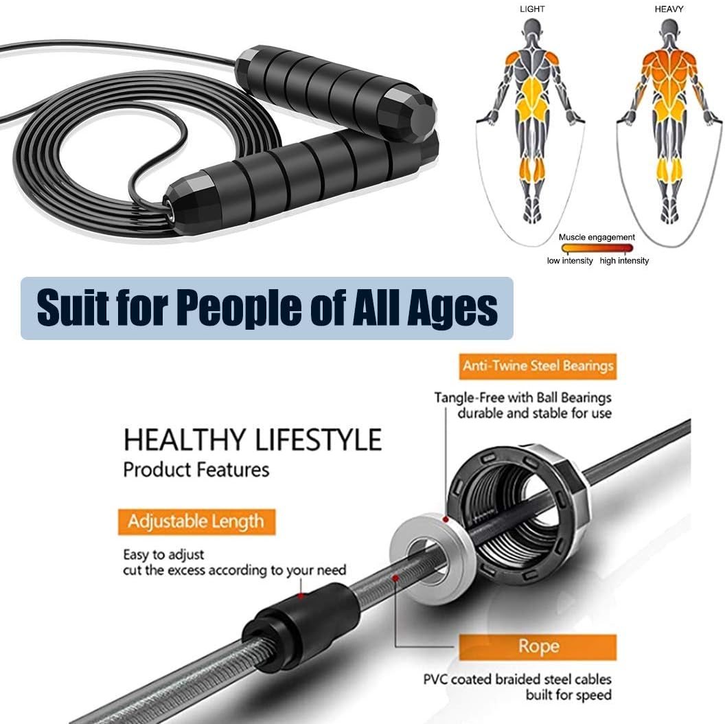 8-in-1 Resistance Bands Set Exercise Bands AB Wheel Roller with Knee Pad Push Up Bars Hand Grip Strengthener Adjustable Skipping Jump Rope Home Gym Workout Exercise Equipment for Men Women : Sports & Outdoors