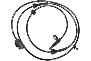 Motoforti Front Left Right ABS Wheel Speed Sensor Fit for Nissan Juke F15 2011-2017 - Pack of 1 Black Long-lasting