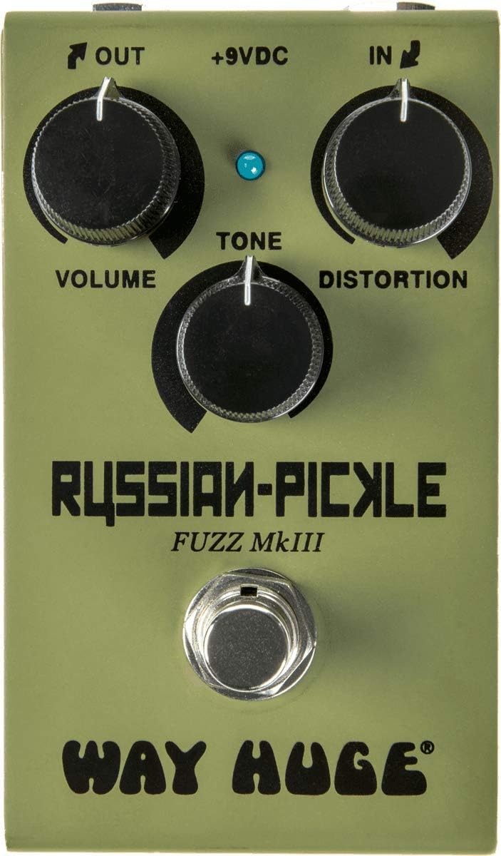 JIM DUNLOP Way Huge Smalls Russian-Pickle Fuzz Guitar Effects Pedal (WM42)