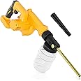 Dinftin Electric Diatomaceous Earth Duster Compatible for DeWalt 20V Battery(Battery Not Included), Garden Dust Applicator with 1L Capacity and 7.5" Nozzle, Versatile Leaf Blower & Powder Sprayer
