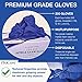 Medical Exam Disposable Nitrile Gloves Small, 400 Count - Powder Free, Rubber Latex Free, Food Safe, Surgical Grade, Ambidextrous, Textured Tips, 3 Mil Thickness - Cool Blue (2 Boxes of 200)