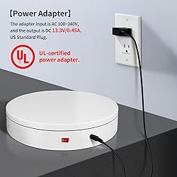Remote Motorized Electric Turntable Rotating