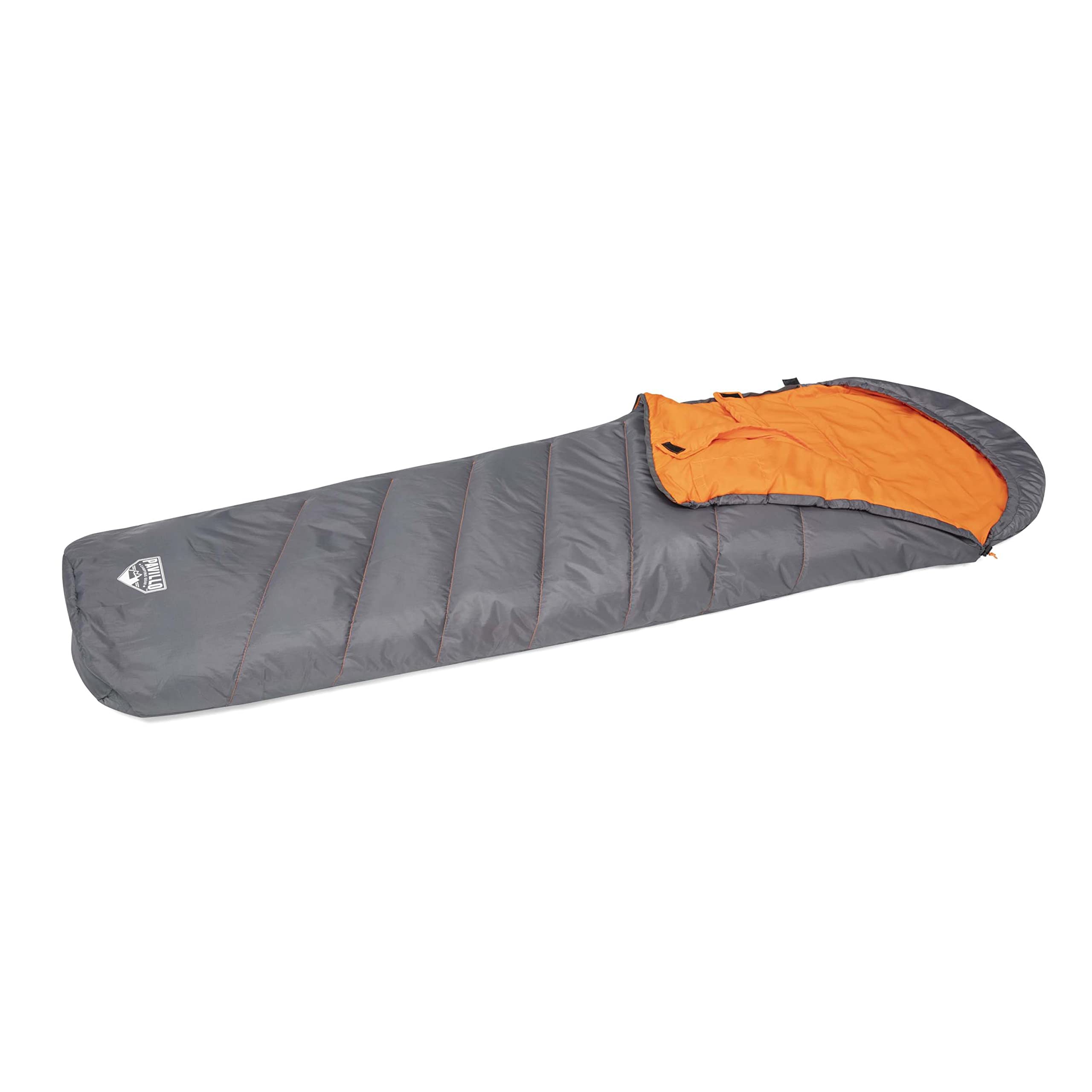 Bestway Pavillo Hiberhide 5 Mummy - Insulated sleeping bag with integrated headboard and practical zip, 230 x 80 x 60 cm