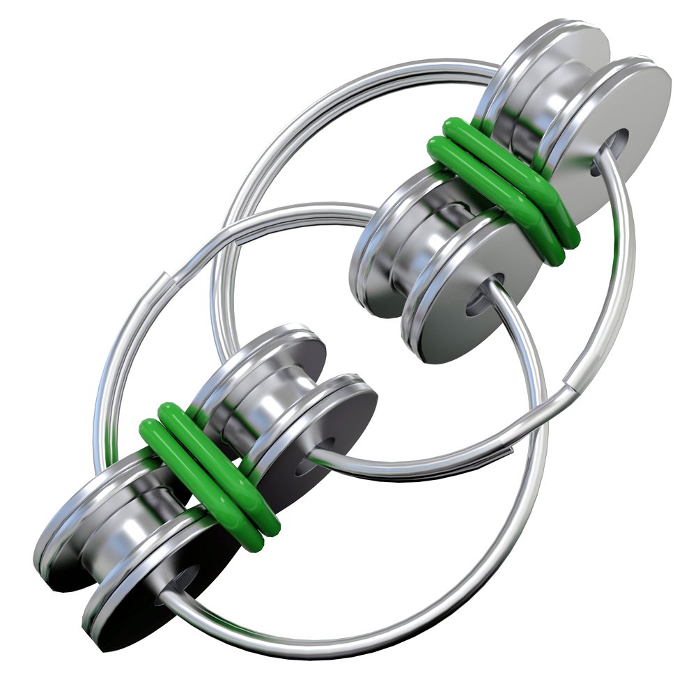 Fidget Chain, MeanLove Bike Chain Fidget Toy for Autism ADD ADHD Stress and Idle Hands,EDC Focus Toy Stress and Anxiety Relief (Green)