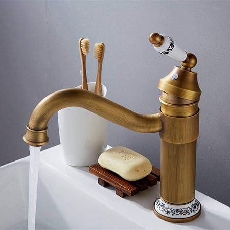 Fregadero De Latón Grifo Del Lavabo Del Baño Grifo Monomando Con Bañera