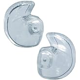 Docs ProPlugs (Pair) Clear, Vented - Tiny for Scuba Diving and Snorkeling