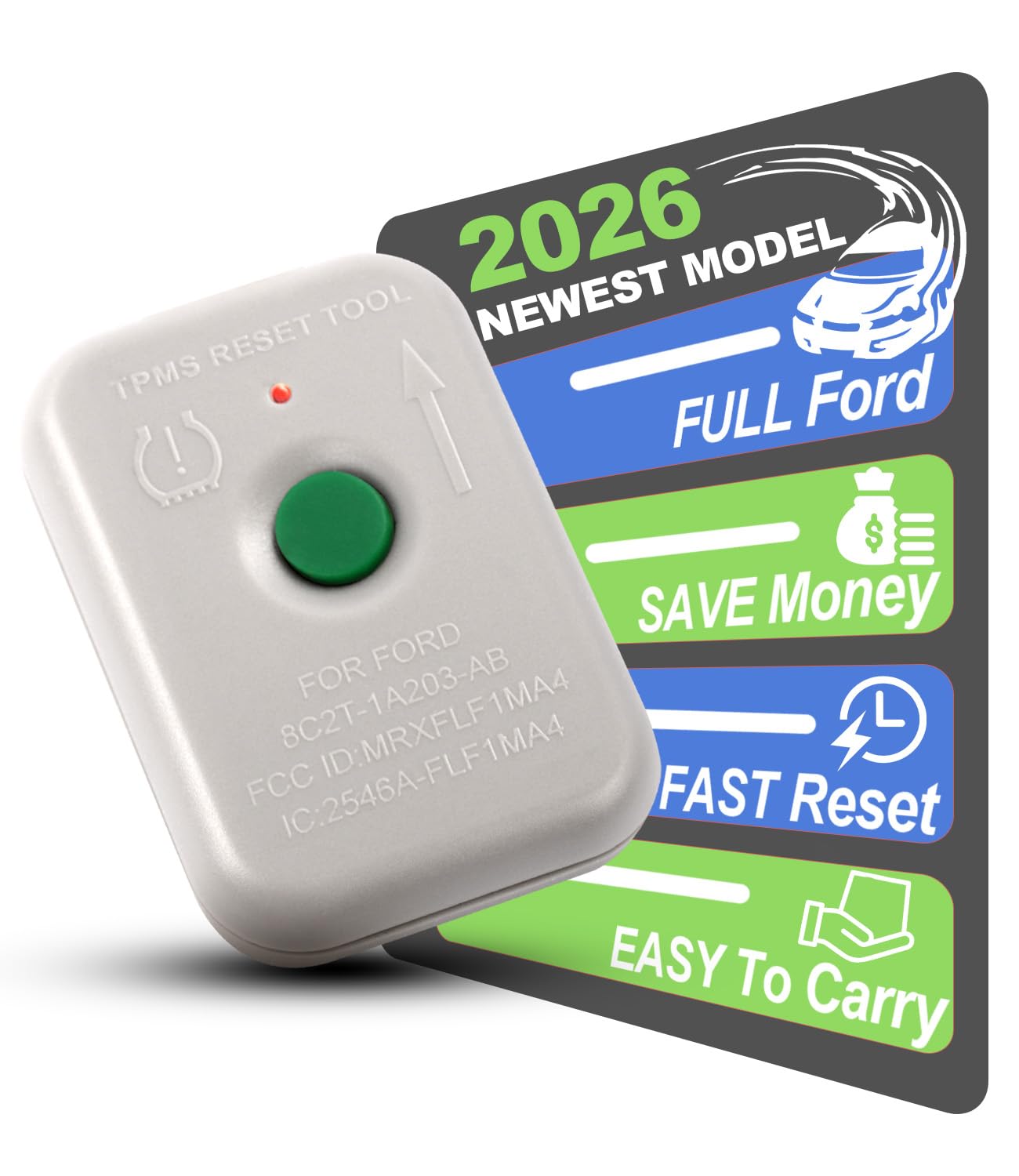 Photo 1 of TPMS Relearn Tool for Ford, FIRSTOOL TPMS19 TPMS Reset Tool Tire Sensor Programmer Reset Tool Tire Sensor Pressure Monitor Activation Tool TPMS Programming Tool for Ford Lincoln Mercury