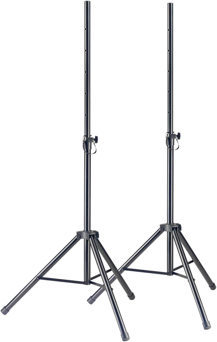 Stagg 22060 Speaker Stand with Bag (Pack of 2), Black