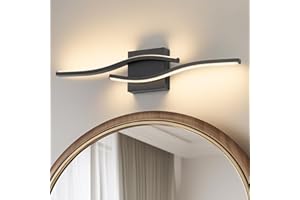 Joossnwell Vanity Light for Bathroom Lighting Fixtures Over Mirror Black Dimmable 5CCT Vanity Lighting Fixture Modern Bath Vanity Lights Bar 23 Inch Led Bathroom Sconces