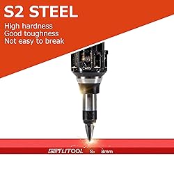 GETLITOOL 18PCS Magnetic Allen Key Set, S2 Steel