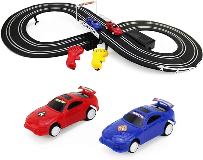 rc slot car track