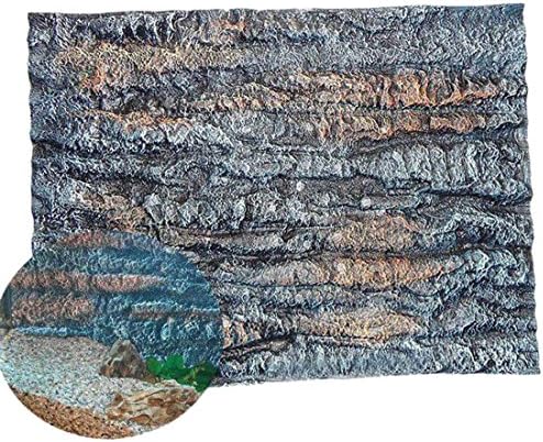 Jinshou Fish Tank Reptile 3D Foam Rock Simulation Aquarium Background Plate Wall Landscaping Decoration