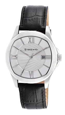 Giordano Analog White Dial Mens Watch - 1627-02