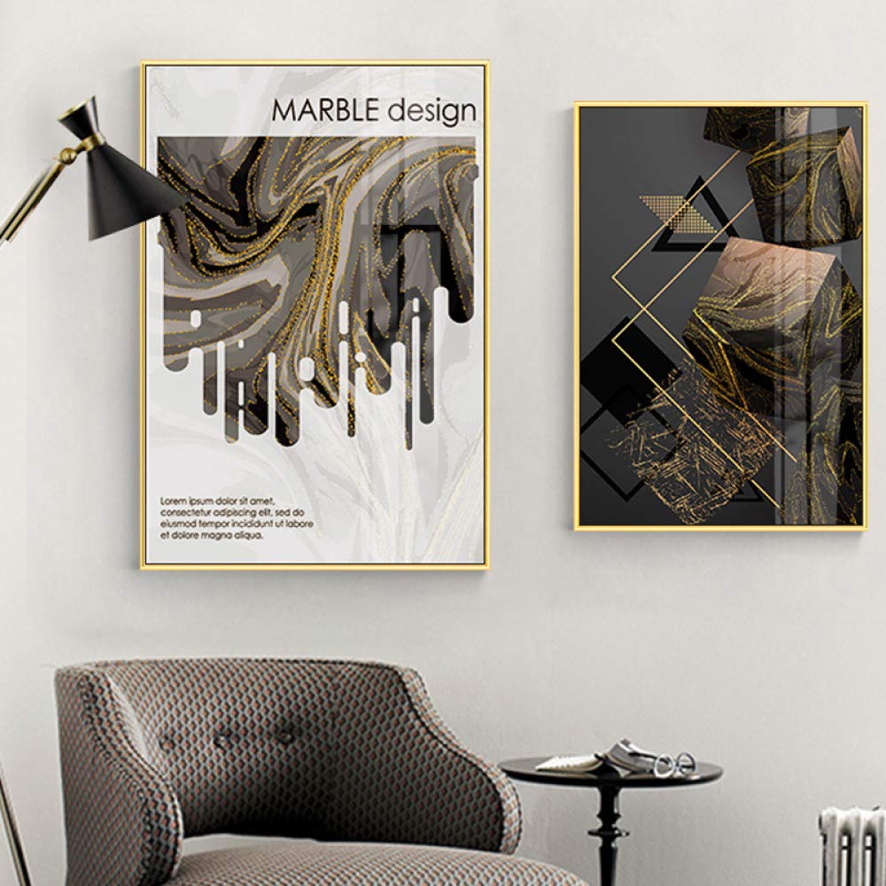 zxddzl Patrón Minimalista Letra Arte Pintura 23 50 * 70 ...