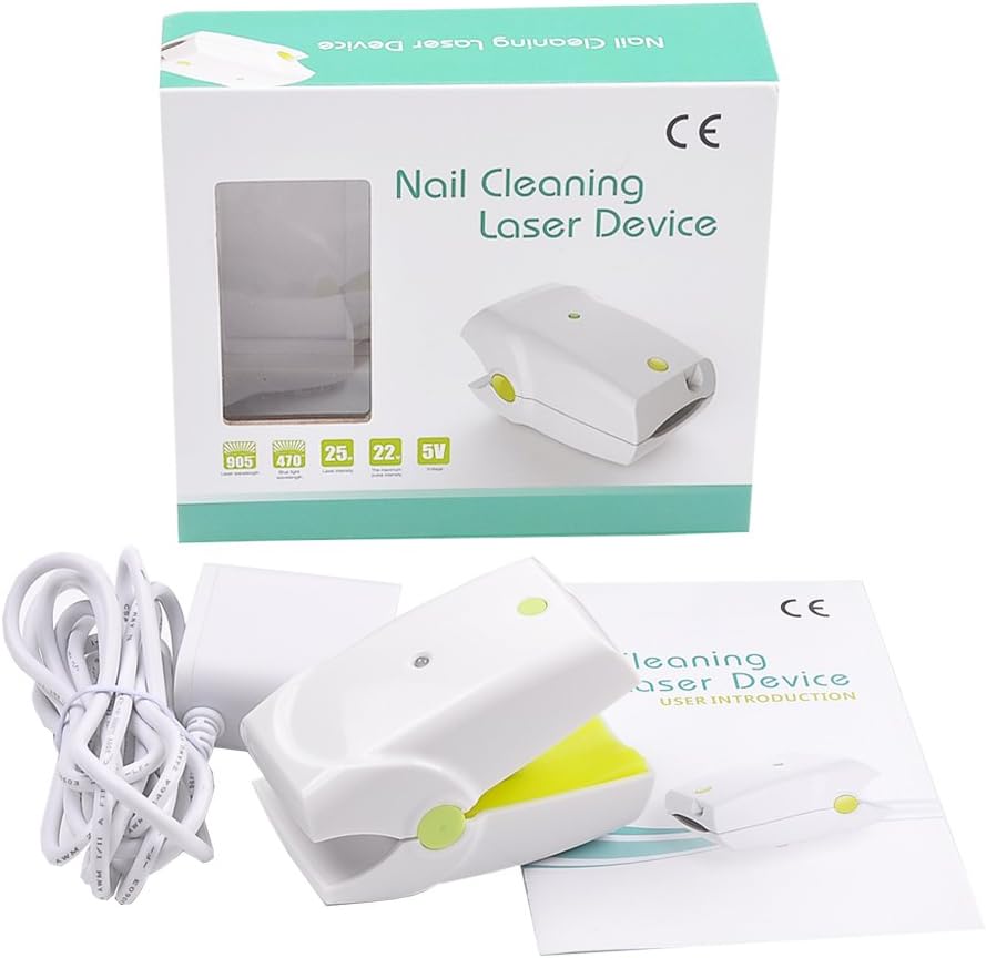 BULLKEYS Nail Cleaning Laser Device,Toenail Fungus Treatment Revolutionary and Safe Fungus Remover Treatment for Toe and Finger Nails to Use at-Home
