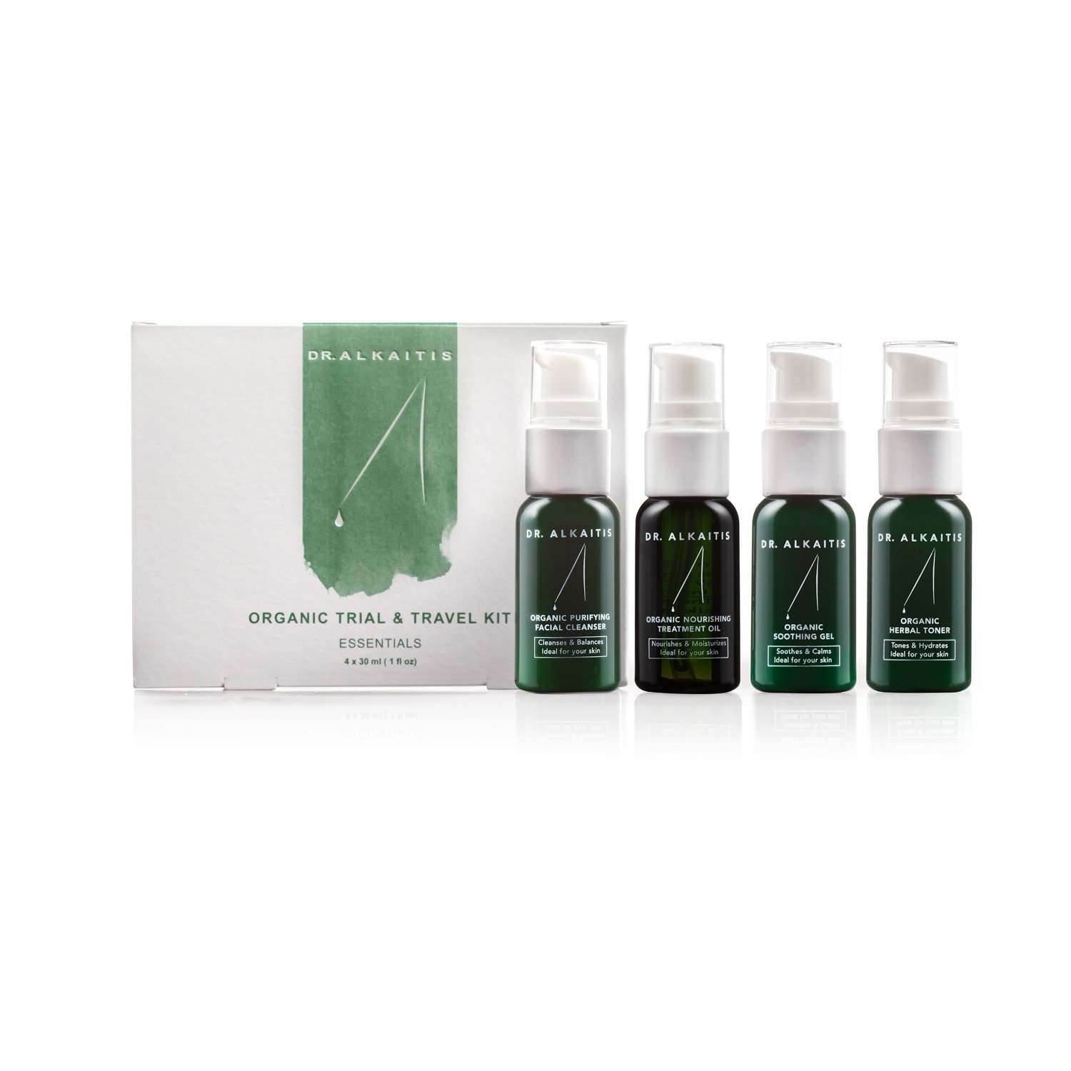 DR. ALKAITIS Organic Essentials Trial & Travel Kit