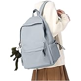 UPPACK Backpack Lightweight Bag Waterproof High Middle Backpacks For Cute Aesthetic Backpack Casual Daypack For Men Women Blue