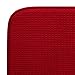 S&T INC. Absorbent, Reversible XL Microfiber Dish Drying Mat for Kitchen, 18 Inch x 24 Inch, Racer Red