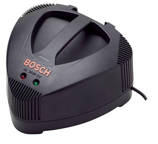 Bosch AL3640CV 2607225102 Batterieladegerät, 36 V, für Bosch 36 V Li-Batterien in Rotak 34Li, 37Li, 43Li Rasenmäher und 36 V 