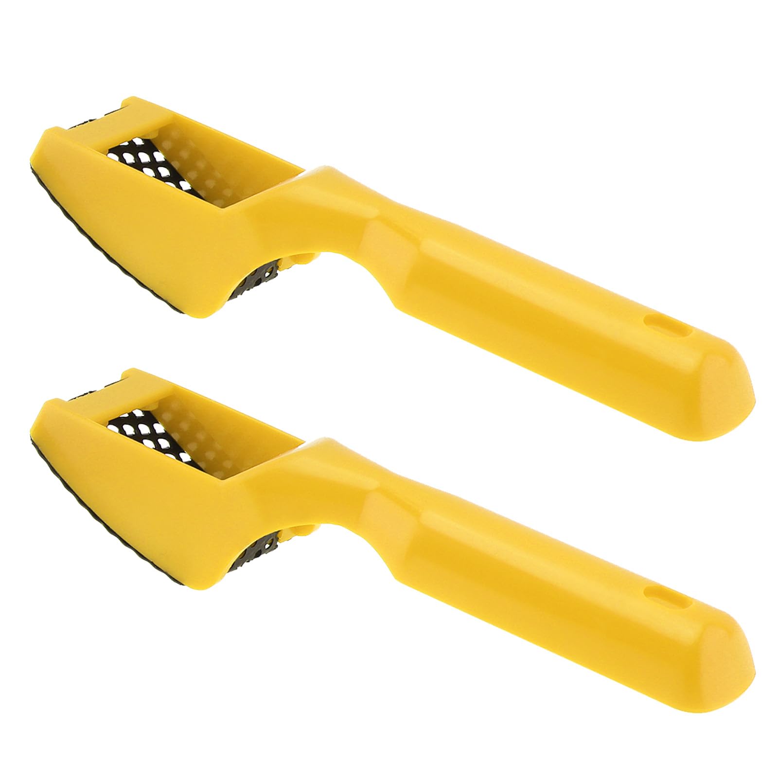 Omninmo 2pcs Surform Shaver Mini File Hand Plane, Yellow