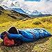 HiHiker Camping Sleeping Bag + Travel Pillow w/Compact Compression Sack – 4 Season Sleeping Bag for Adults & Kids – Lightweight Warm and Washable, for Hiking Traveling & Outdoor Activitiesthumb 3