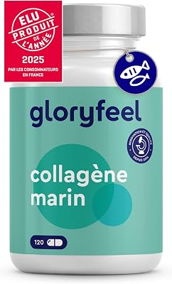 Collagene Marin Pur (Type 1) 1500mg Hautement Dosée, 120 Capsules d'Hydrolysat de Collagène, 100% Collagène Naturel, Facilement Absorbé, Sans Arômes et Additifs
