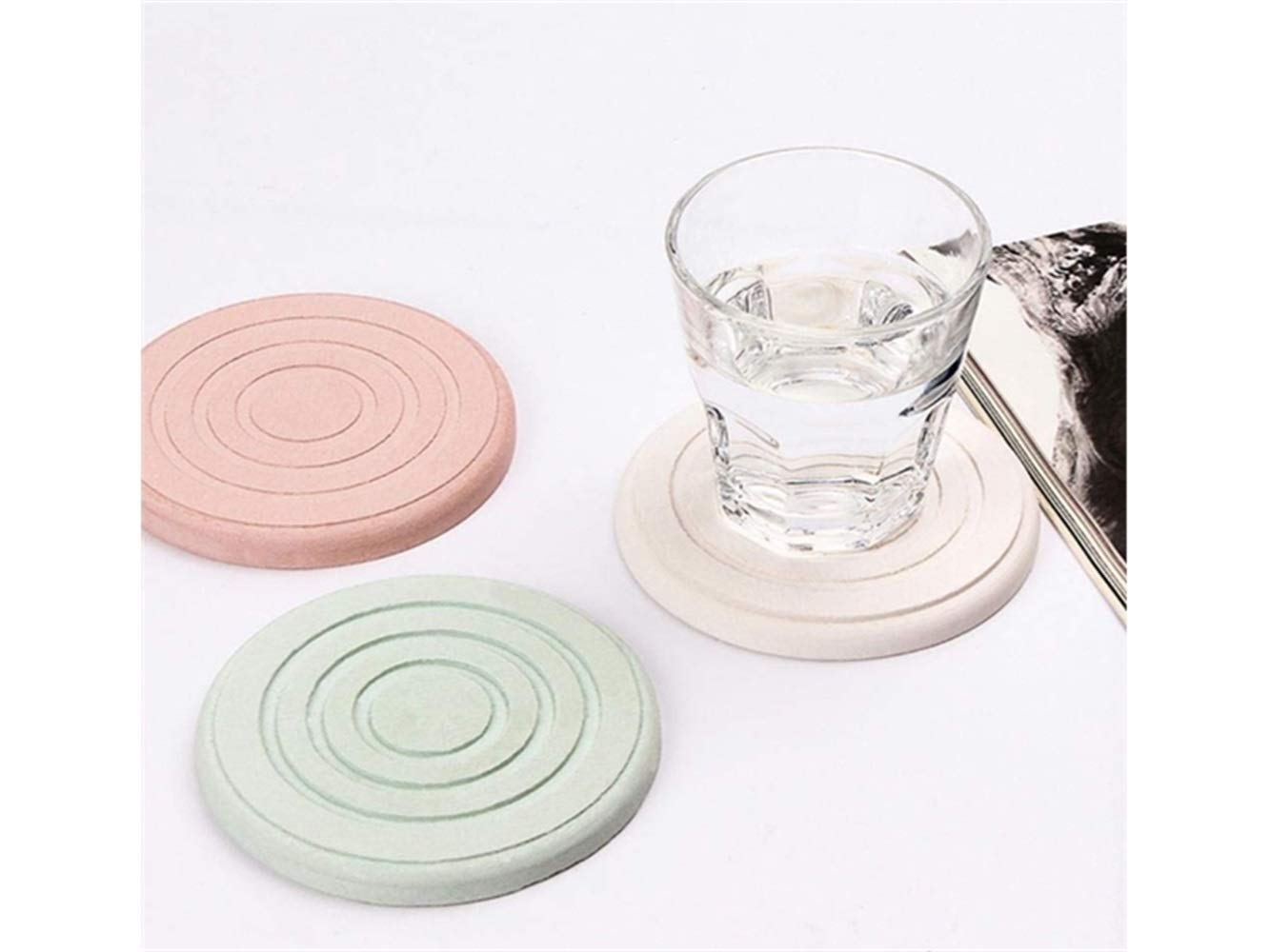 Huertuer Fee Garten Dekor Runder Rutschfester hitzebeständiger