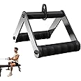 Fitarc Double D Row Handle,LAT Pull Down Handle,LAT Pulldown Attachments,Close Grip Cable Attachment,T bar Row attachments,V Bar Handle to Training Your Back and Arms