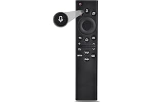 VIVCASE Voice Remote for Samsung Smart TV,Replacement Control for Frame TV,for All 2019 to 2025 Samsung Crystal/UHD/QLED/NEO QLED/ 4K 8K Smart TVs,No Solarcell,BN59-01385A