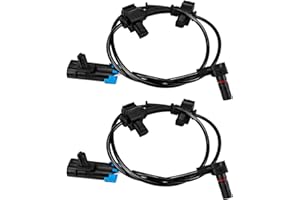 KEKADMAI ABS Wheel Speed Sensors Compatible with 2007-2014 Chevy Silverado 1500 2500 3500, 2007-2013 GMC Sierra 1500, Rear ABS Sensor with Wire Harness Replaces OEM #ALS1757, 10384745, 5S7975