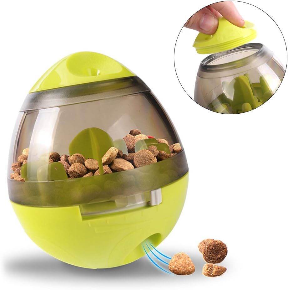 Pet Supplies UEETEK Dog Treat Dispenser Ball, Interactive Tumbler