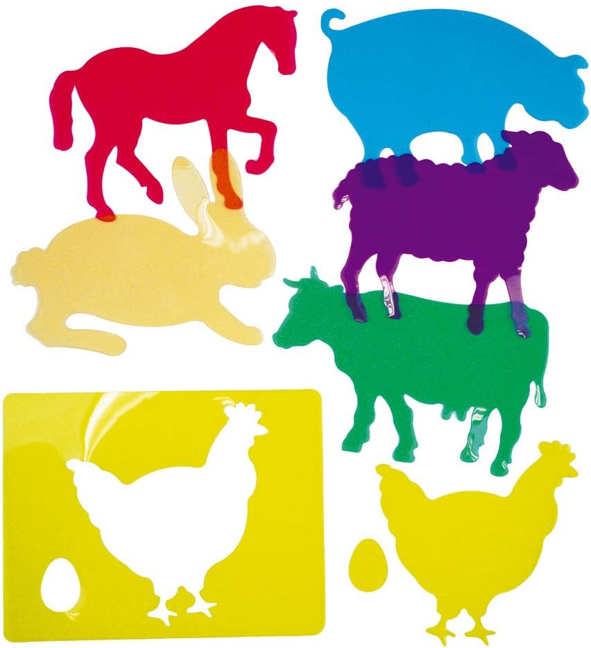 Henbea153971 - Learning templates of farm animals