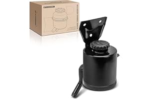 A-Premium Power Steering Reservoir/Tank with Cap & Bracket Compatible with Chevrolet Express 1500/2500/3500/4500 & GMC Savana