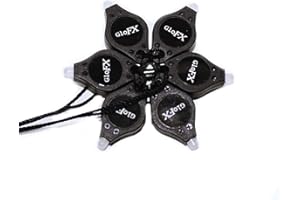 GloFX Exclusive Trans Morph 6-Led Orbit - Lights Spinning Lightshow Orbital Toy Rave Light