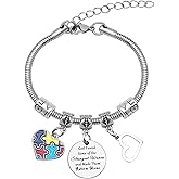 Autism Gifts for Moms Bracelet Autism Awareness Gifts for Women Mom Jewelry Autistic Moms Gift Encouragement Presents for Mothers Autistic Gift Mothers Day Presents