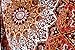 Popular Handicrafts Tapestry Wall Hanging Hippie Mandala Bohemian Hippy Kaliedoscpic Star Intricate Floral Design Indian Tapestries Bedspread 84x90 Inches,(215cm x 230cm) Red Black