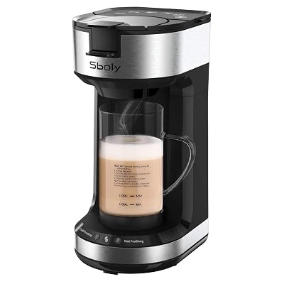 Buy Single Serve Coffee Maker with Milk 