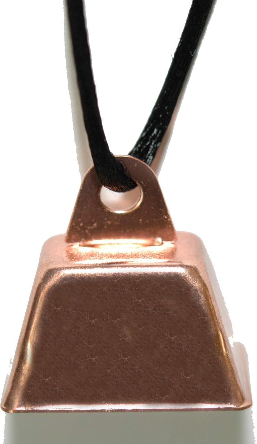 Copper Tone Cowbell Cow Bell Necklace (N014) Jewelry