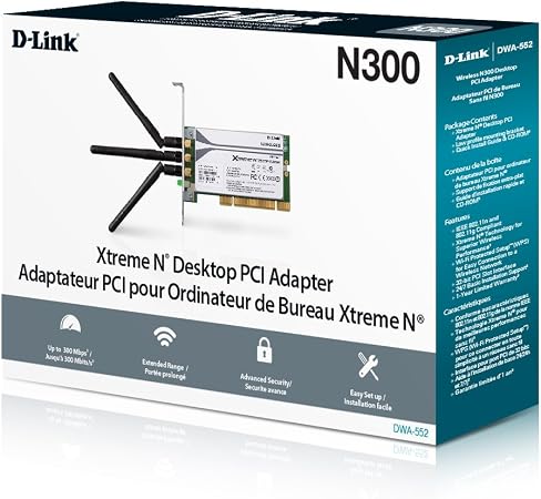 amazon com d link dwa 552 extreme n wireless pci adapter electronics