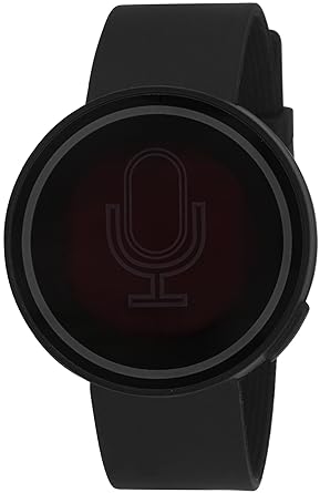 black touch screen watch