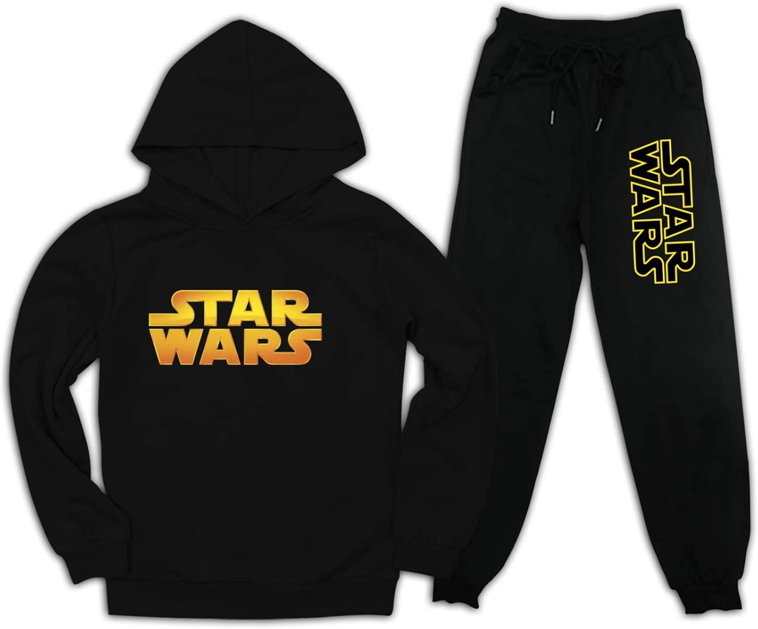 yellow star sweatsuit