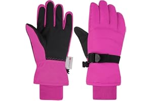 AMYIPO Kids Winter Snow Ski Gloves Children Snowboard Gloves for Boys Girls