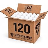 CRANKSHOOTER Lacrosse Practice Balls, Qty 120 (1 Case, 10 Dozen) These are NOT Game Balls
