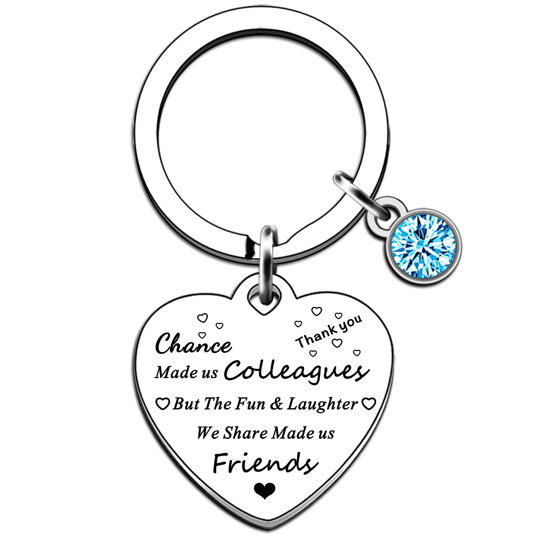 AMZQ Leaving Gifts for Colleagues Women Worker Farewell Gifts Thank You Gift Retirement Gifts for Women Chance Made us Colleagues Work Friends Gifts