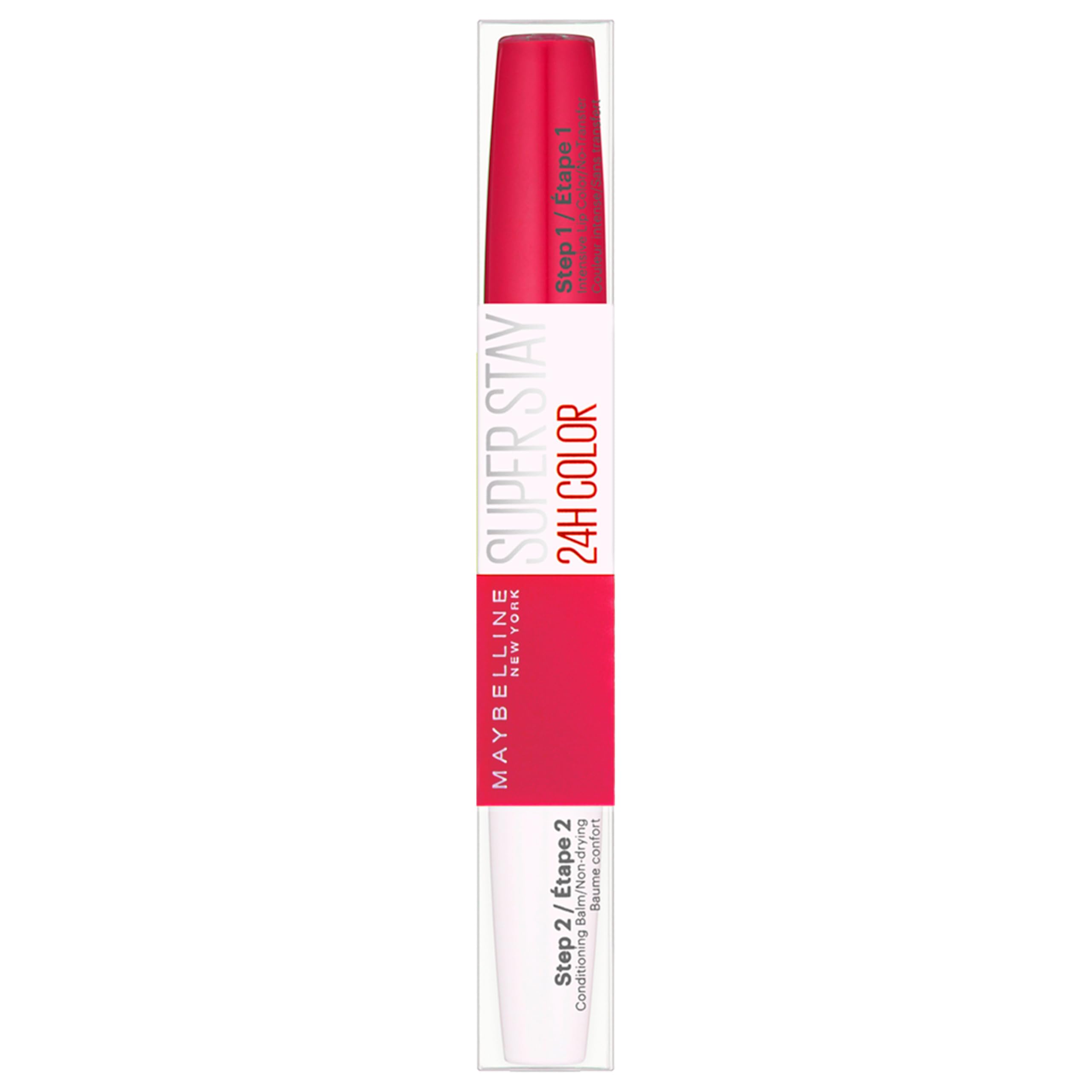 Maybelline SuperStay 24 Hour Dual Ended Lipstick 195, Raspberry, 9 Ml โ image 1