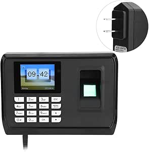 Amazon.com : Fosa Biometric Fingerprint Time Recorder Clocking