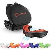 Breathable Mouthguard for Boxing, Jiu Jitsu, MMA, Muay Thai, Sports, and Wrestling. Easy Fit Boxing Mouthguard Super Tough MMA Mouthguard. Combat Sports Mouthpiece