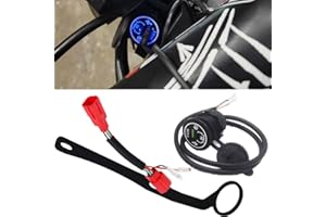 FENGYEMOTO Compatible with Honda GROM 125 MSX125 （2021-UP） Plug & Play Wiring Harness Connector Accessory Kit + Mount Bracket