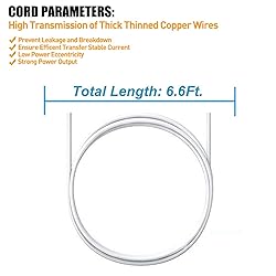 Power Cord for VTech DM221 DM221-2 DM223