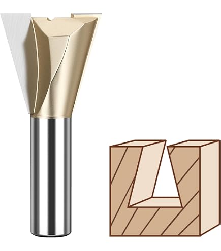 Amana Tool - 45852 Carbide Tipped Dovetail 14 Deg x 3/4 Dia x 3/4